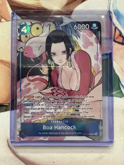 Boa Hancock ST17-004 SR Full Art Promo - One Piece Illustration Box Vol 1 - Image 4