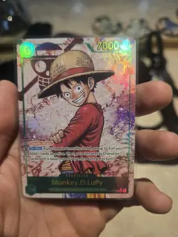 Monkey D. Luffy OP13-118 SEC Alt Art - One Piece Carrying On His Will English - Image 1
