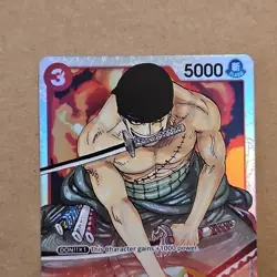 Roronoa Zoro ST01-013 - One Piece TCG - Starter Deck 1 SR Near-Mint Foil English - Image 4