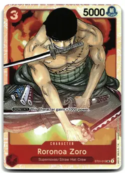 Roronoa Zoro ST01-013 One_piece Starter Deck 1: Straw Hat Crew - Image 1