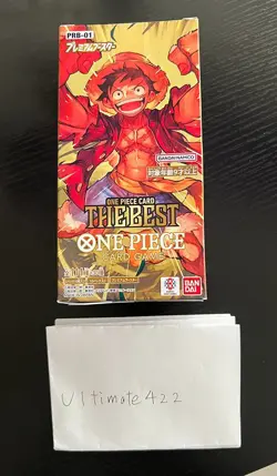 【Factory Sealed】 PRB-01 ONE PIECE CARD THE BEST Booster Box Japanese - Image 1