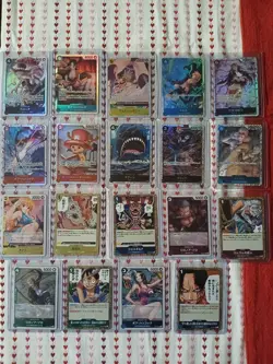 One Piece TCG Japanese Lot ×19 SR And Foils (CUSTOM LOT ONLY FOR NATHAGRIEG0) - Image 1