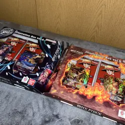 One Piece Illustration Box Vol. 5 & 6 *LOT OF 4* NEW SEALED IN HAND - Image 1