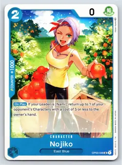 One Piece - OP03-048 - Nojiko - UC - US Seller - Image 1