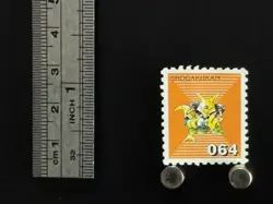 Kadabra Pokemon Stamp Card Japanese Shogakukan Nintendo Game Anime Japan TCG A - Image 2