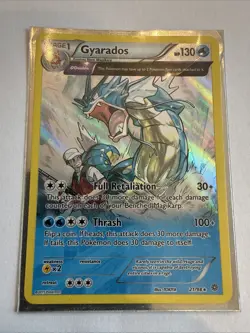 Pokemon Gyarados Holo Rare TCG Card Ancient Origins 21/98 LP Condition - Image 1