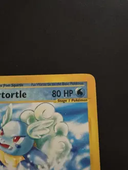 Pokemon TCG Wartortle Card 92/165 Expedition Base Set 2002 - Image 3