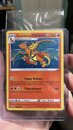 Special Delivery Charizard Sealed SWSH075 SWSH: Sword & Shield Promo Cards Holo - Image 1