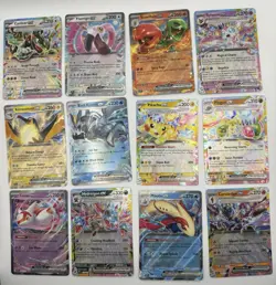 Pokemon TCG - Surging Sparks EX Double Rare - EX Set - 12 Card Lot - Image 1