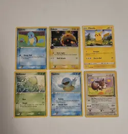 Vintage Pokemon Card Lot 138x | Pikachu, Eevee, Squirtle | WOTC-EX Era | Team... - Image 1