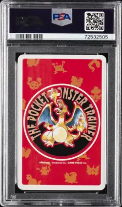 1996 POKEMON RED VERSION PLAYING CARDS KING OF DIAMONDS #045 VILEPLUME PSA 10 - Image 2