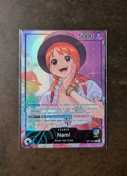 Nami OP11-041 Alt Whole Cake Island One Piece Game Bandai Card Fest Exclusive - Image 1