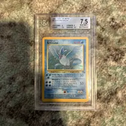 Articuno 2/62 Fossil Holo Pokemon Trading Card NM Plus BGS 7.5 - Image 1