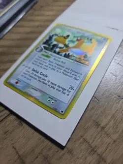 Pokemon Ampharos Delta Stamped Reverse Holo Card 1/101 EX Dragon Frontiers - Image 2