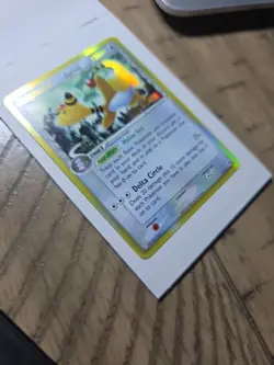 Pokemon Ampharos Delta Stamped Reverse Holo Card 1/101 EX Dragon Frontiers - Image 3