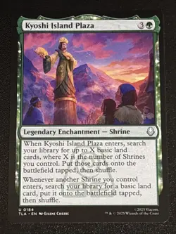 MTG Avatar: The Last Airbender Kyoshi Island Plaza 0184 NM - Image 1