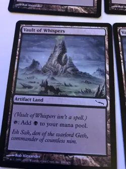 Vault of Whispers - set of 4 - Mirrodin 2003- Regular MTG Magic The Gathering! - Image 5