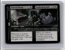 2024 MTG - Duskmourn: House of Horror - Funeral Room // Awakening Hall Mythic - Image 1