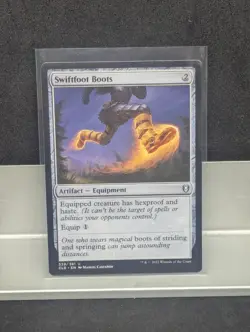 Swiftfoot Boots X1 LP Commander Legends: Baldur's Gate MTG - Image 1