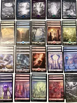 Magic The Gathering 60 Full Art Lands Lot #1. NM - Image 3