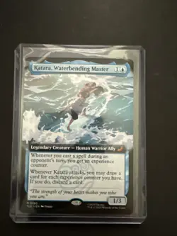 Katara, Waterbending Master - MTG - Avatar: The Last Airbender extended art - Image 1