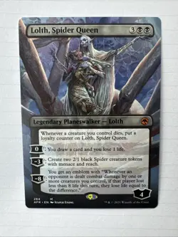 Lolth, Spider Queen (Borderless) Adventures in the Forgotten Realms Regular - Image 1
