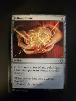 Fellwar Stone NM Commander: Phyrexia: All Will Be One MTG FREE SHIPPING - Image 1