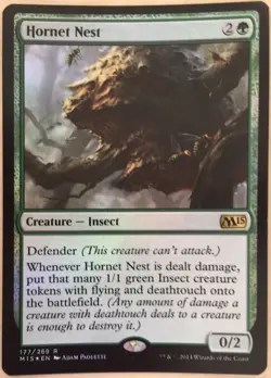 ​​​​Hornet Nest Foil X1 M15 Mtg Magic the Gathering - Image 1