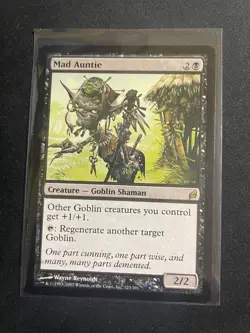 Mtg X1 Mad Auntie Lorwyn Magic The Gathering (Goblin Shaman) - Image 1