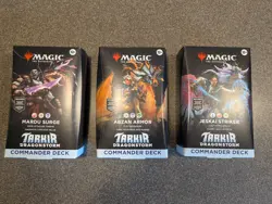 Magic The Gathering Tarkir Dragonstorm Commander Decks Set Of 3 - Image 1