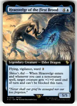 Hraesvelgr of the First Brood (Extended Art) R Commander: FINAL FANTASY 142 NM - Image 1