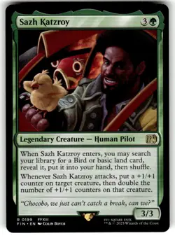 Sazh Katzroy R FINAL FANTASY 199 NM - Image 1