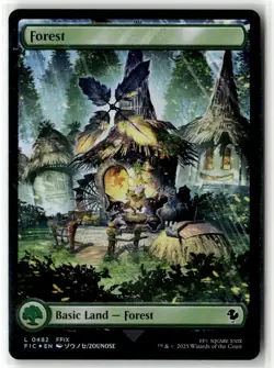 Forest (Chocobo Track Foil) L Commander: FINAL FANTASY 482 NM - Image 1