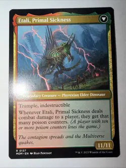 MTG Etali, Primal Conqueror March of the Machine Regular #137 - Image 4