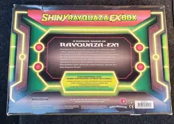 Shiny Rayquaza EX Box Pokemon New Pokemon 820650800160 - Image 3