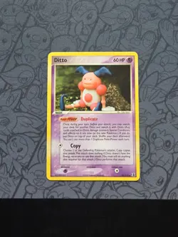 Pokemon: Ditto - Mr. Mime #38/113 Delta Species Non-holo Vintage - MP - I184 - Image 1