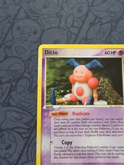 Pokemon: Ditto - Mr. Mime #38/113 Delta Species Non-holo Vintage - MP - I184 - Image 4
