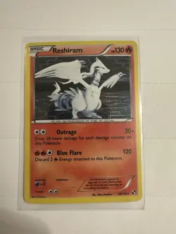 RESHIRAM - 26/114 [Black & White] Pokemon TCG - HOLO RARE - NM - Image 1