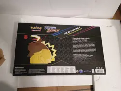 Pokemon TCG Crown Zenith Pikachu VMAX Premium Collection - 7 packs, Jumbo, Pin - Image 2
