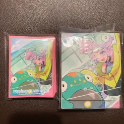Pokemon Iono Gym Set Deck Shield Deck Case Snow Hazard Clay Burst - Image 1
