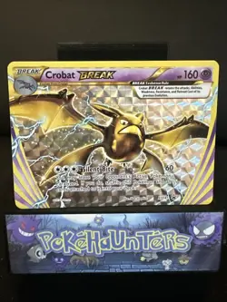 Pokemon Card Crobat Break XY181 Black Star Promo Ultra Rare NM - Image 1