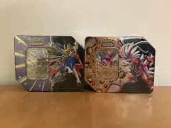 Pokemon TCG Slashing Legends Tins - Set of 2 - Image 1