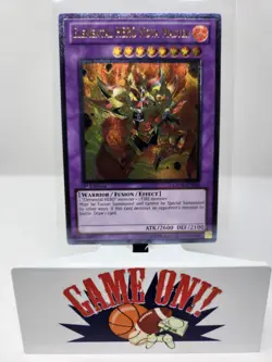 YuGiOh Elemental HERO Nova Master GENF-EN093 1st Edition Ultimate Rare LP - Image 1
