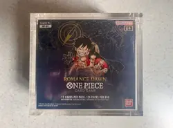 One Piece Sealed Romance Dawn OP01 Booster Box (Blue Bottom) 2022 Eng Sealed - Image 1