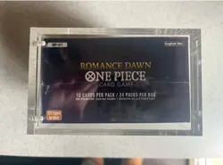 One Piece Sealed Romance Dawn OP01 Booster Box (Blue Bottom) 2022 Eng Sealed - Image 3