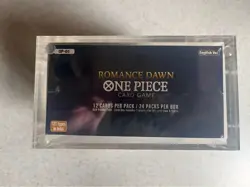One Piece Sealed Romance Dawn OP01 Booster Box (Blue Bottom) 2022 Eng Sealed - Image 4