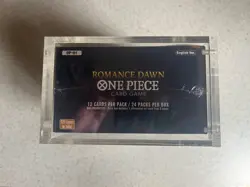 One Piece Sealed Romance Dawn OP01 Booster Box (Blue Bottom) 2022 Eng Sealed - Image 5