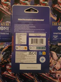 LOT of (20) OP-14 Sleeved Booster Packs Of One Piece TCG The Azure Sea's Seven - Image 3