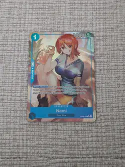 One Piece Emperors In The New World Nami OP09-050 R Alt Art English - NM - Image 1
