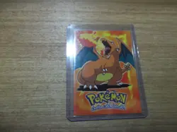 E6 of 12 Charizard Black Logo Pokemon Topps TV Animation Edition Card 1999 - Image 1